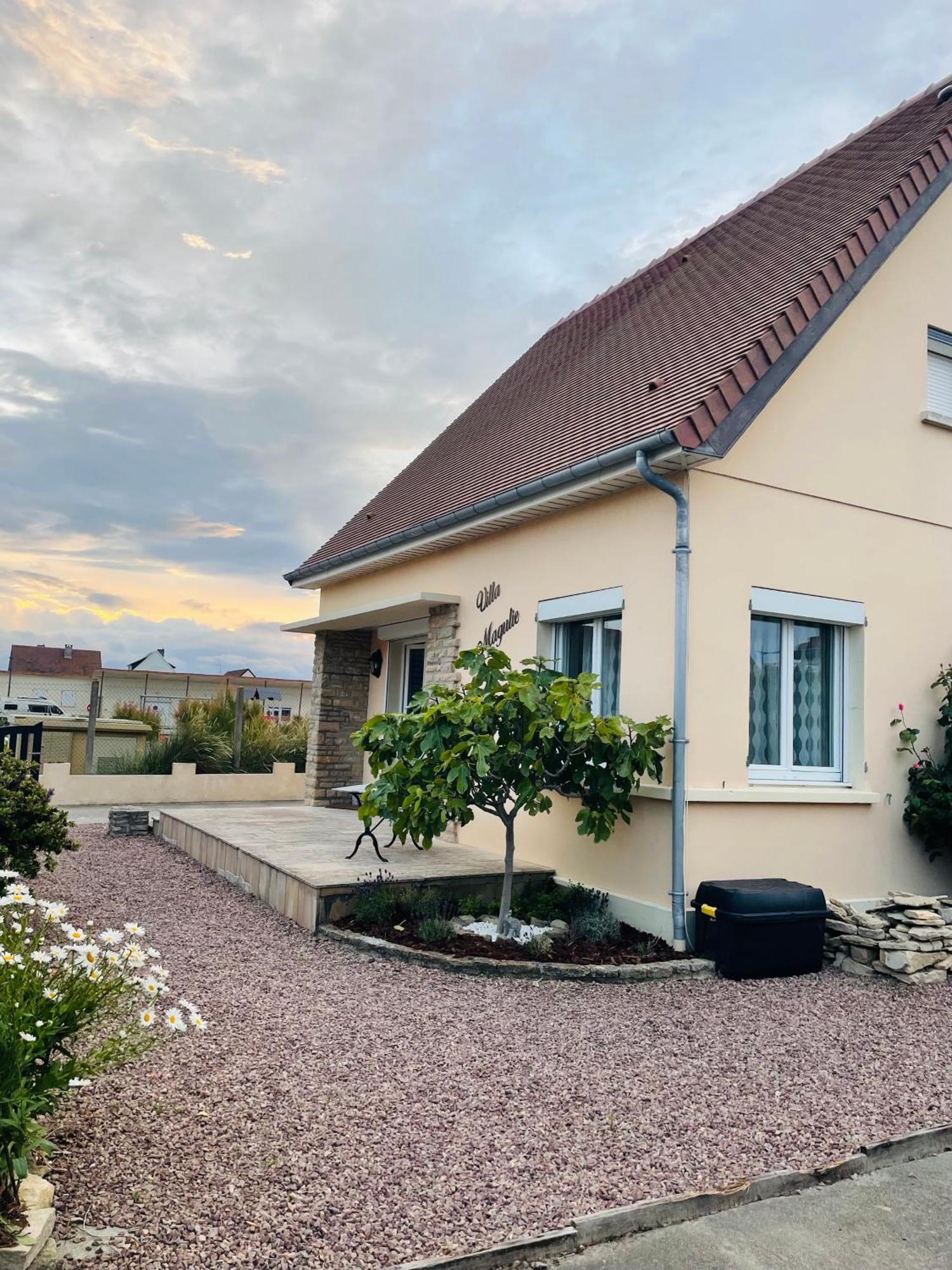 Villa Magulie, Le Calme En Bord De Plage Ver-sur-Mer エクステリア 写真