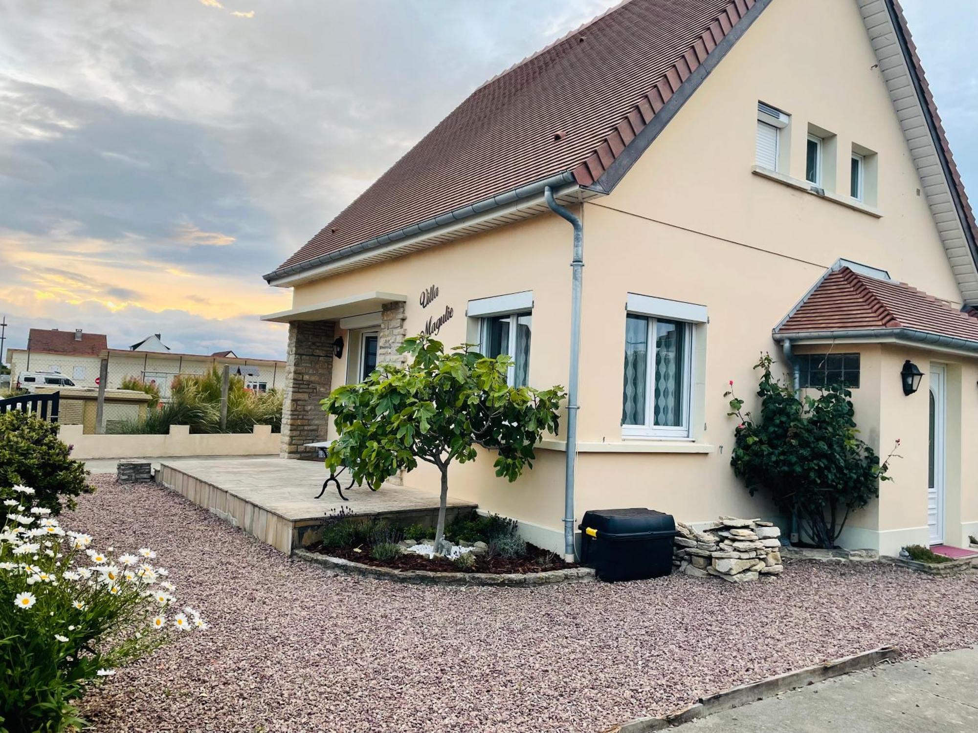 Villa Magulie, Le Calme En Bord De Plage Ver-sur-Mer エクステリア 写真